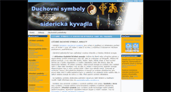 Desktop Screenshot of lecebnesymboly.cz
