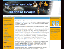 Tablet Screenshot of lecebnesymboly.cz